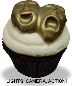 Toronto Cupcakes TIFF cupcake - A special edition cupcake for the Toronto International Film Festival